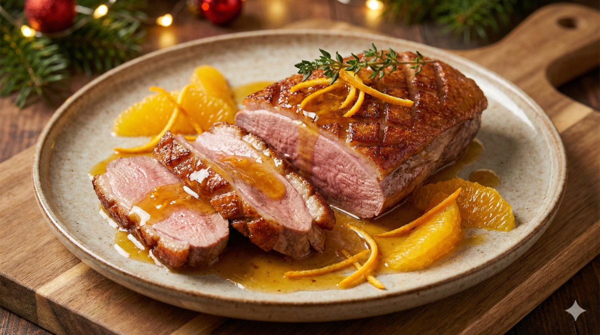 Ces magrets à l’orange au miel sont tellement fondants qu’ils volent la vedette à tous les plats