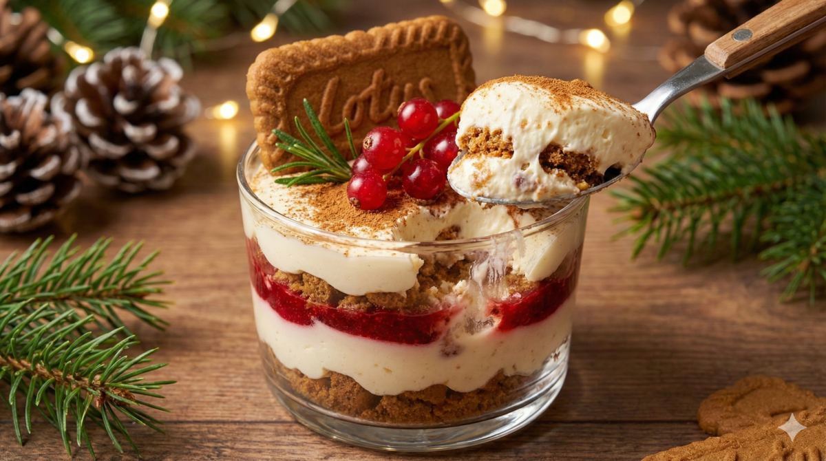 L’alternative parfaite à la bûche : ce tiramisu spéculoos se prépare en avance et fait sensation