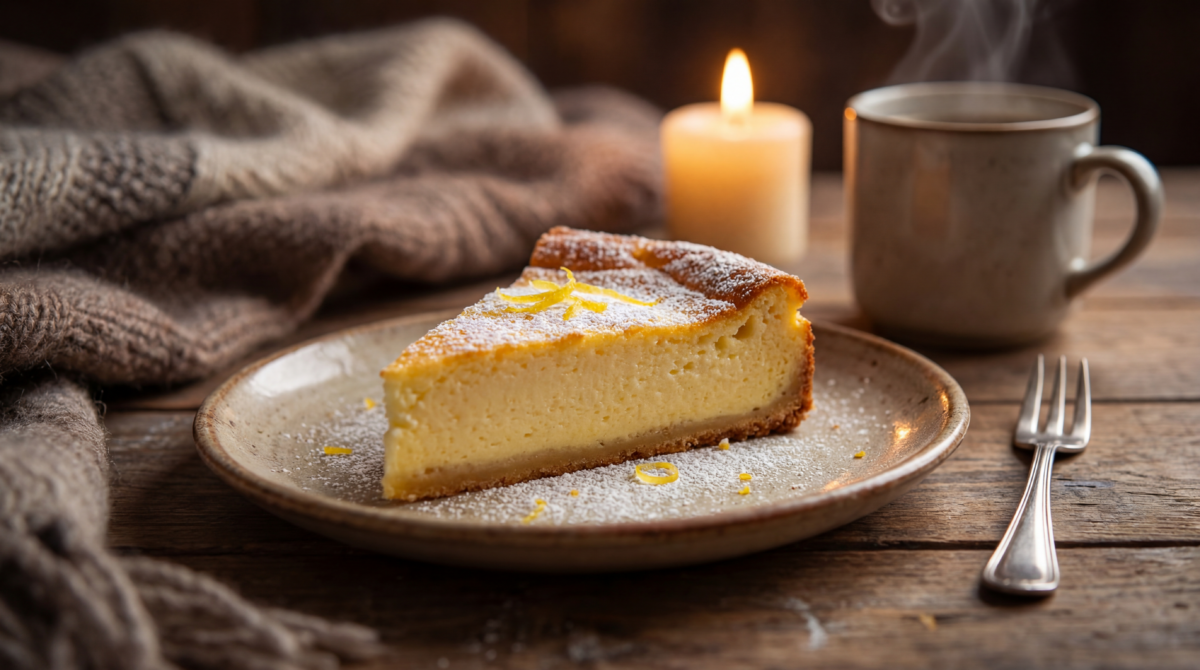 Fiadone corse au brocciu citronné pour soirées douillettes