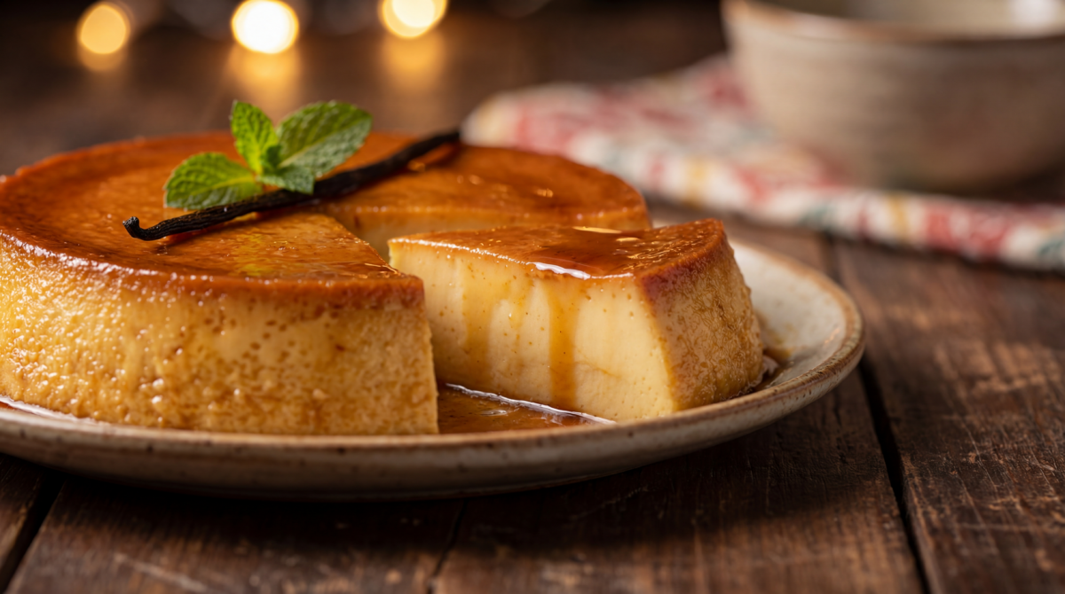 Flan vanillé de grand-mère : un dessert simple et fondant pour se réchauffer en plein hiver
